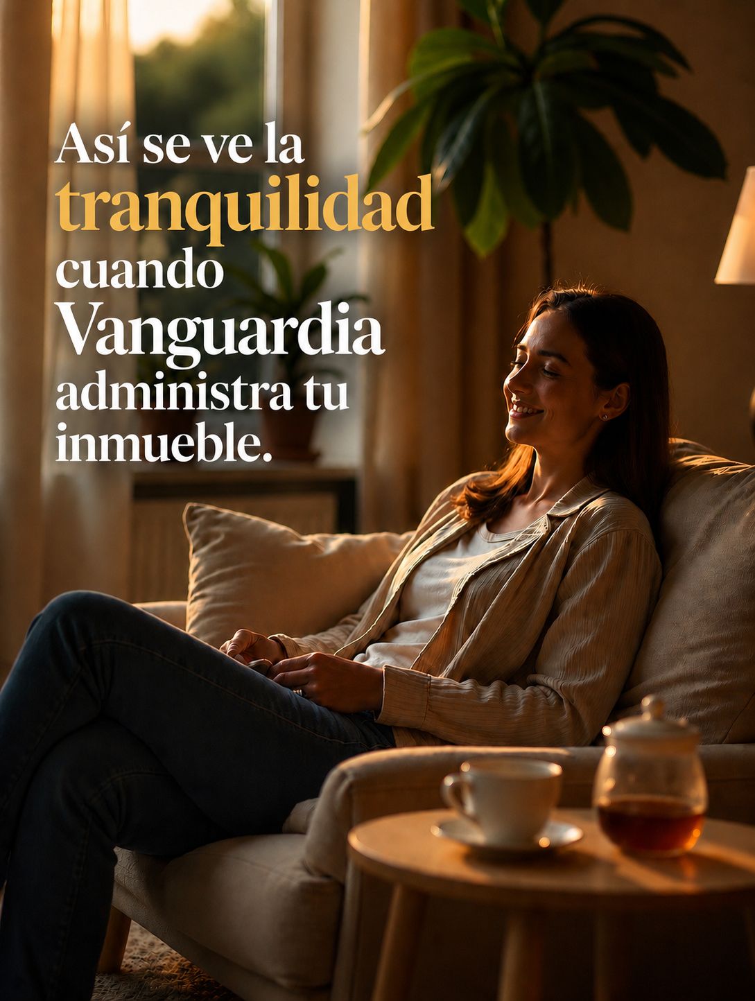 Así se ve la tranquilidad cuando Vanguardia administra tu inmueble